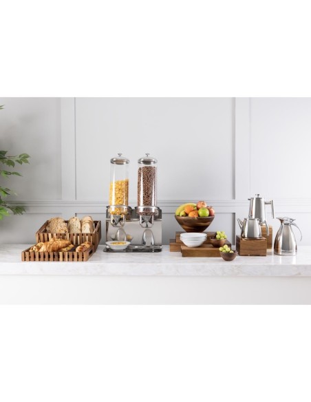 Cafetière isotherme Olympia 6 tasses - Inox 18/10