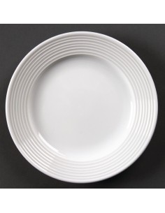 Assiettes Olympia Linear 165mm - lot de 12