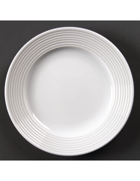 Assiettes Olympia Linear 165mm - lot de 12