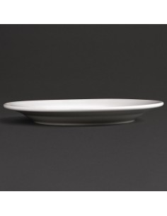 Assiettes Olympia Linear 200 mm - Lot de 12, garantie vie 2