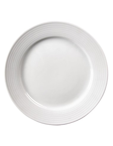Assiettes Olympia Linear 250 mm bord large - lot de 12