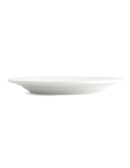 Assiettes Olympia Linear 200 mm - Lot de 12, garantie vie