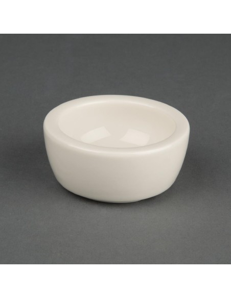 Pots à beurre Olympia Ivory 56mm - lot de 12