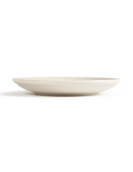 Soucoupes empilables Olympia Ivory - lot de 12