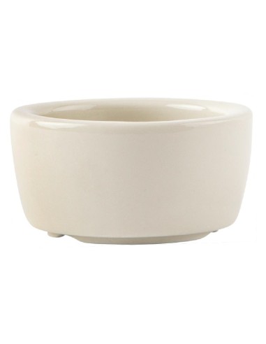 Pots à beurre Olympia Ivory 56mm - lot de 12