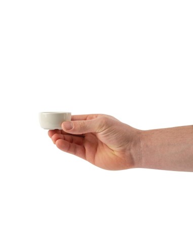 Pots à beurre Olympia Ivory 56mm - lot de 12