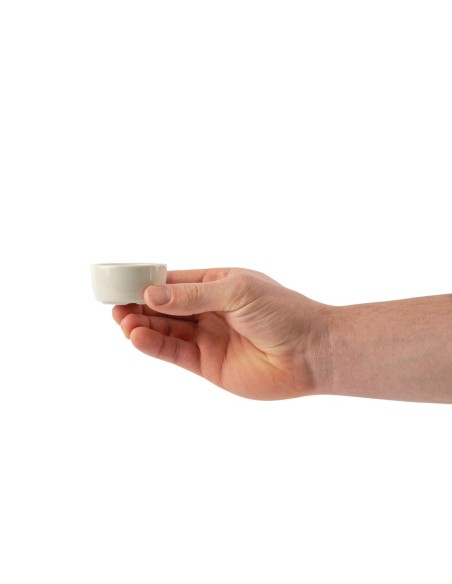 Pots à beurre Olympia Ivory 56mm - lot de 12
