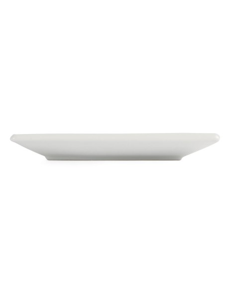 Assiettes carrées blanches Olympia 180 mm - lot de 12