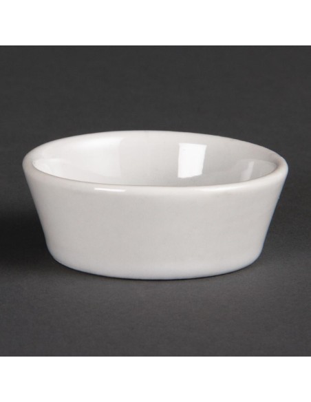Bols inclinés Olympia Whiteware 50 mm - lot de 12