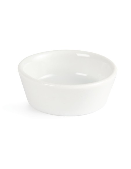 Bols inclinés Olympia Whiteware 50 mm - lot de 12