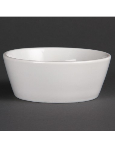 Bols inclinés Olympia Whiteware 120mm - lot de 12
