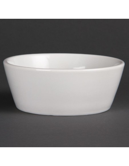 Bols inclinés Olympia Whiteware 120mm - lot de 12