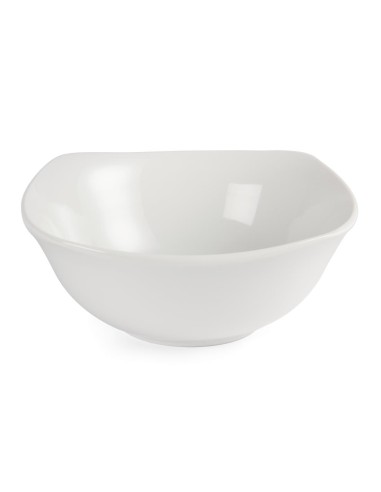 Bols carrés Olympia Whiteware 220 mm - lot de 12