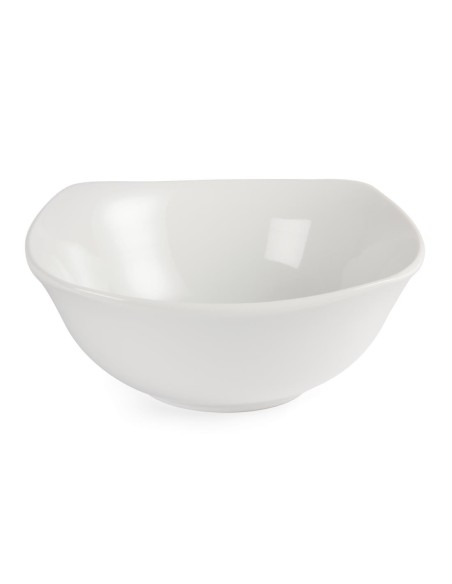 Bols carrés Olympia Whiteware 220 mm - lot de 12