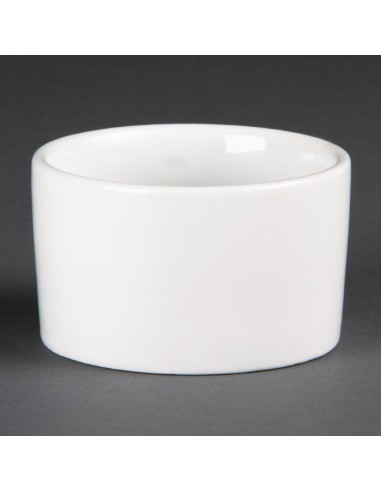 Ramequins contemporains Olympia Whiteware 90mm - lot de 12