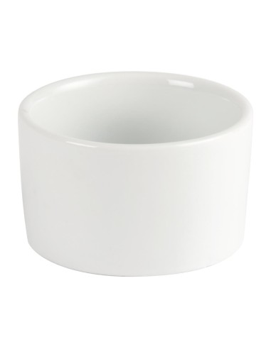Ramequins contemporains Olympia Whiteware 90mm - lot de 12