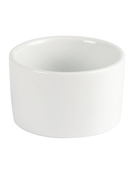 Ramequins contemporains Olympia Whiteware 90mm - lot de 12