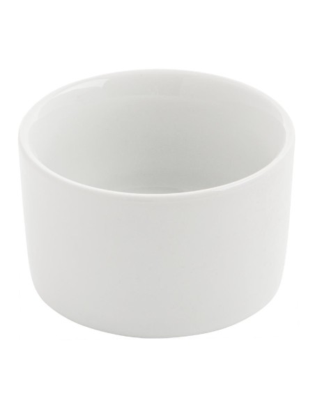Ramequins blancs 80mm Olympia - lot de 12
