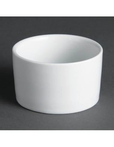 Ramequins blancs 70 mm Olympia - lot de 12