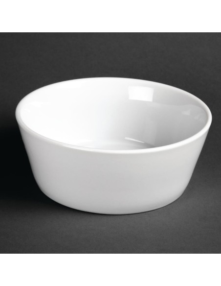 Bols inclinés Olympia Whiteware 150mm - lot de 12