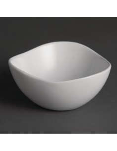 Bols ondulés Olympia Whiteware 105mm - lot de 12