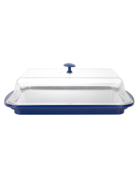 Plateau de présentation réfrigéré APS - 5 pièces bleu