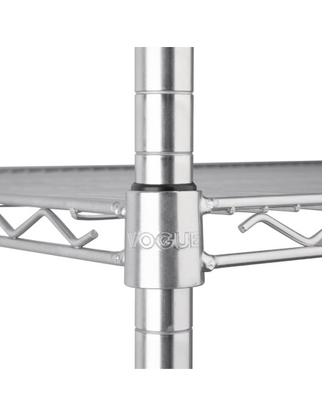 Étagère en kit 4 niveaux Vogue 915 x 610 mm - 160 kg