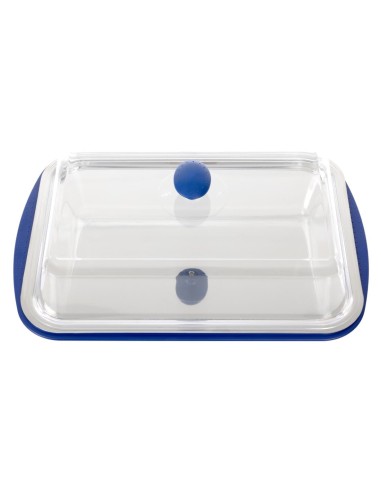 Plateau de présentation réfrigéré APS - 5 pièces bleu
