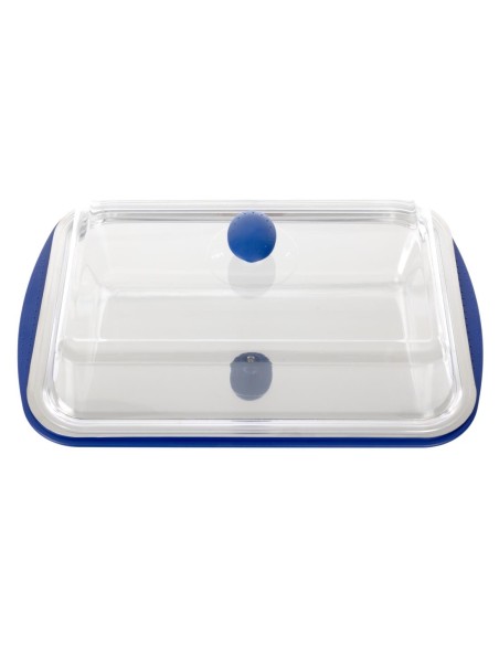 Plateau de présentation réfrigéré APS - 5 pièces bleu