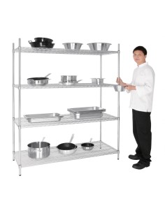 Étagère en kit 4 niveaux Vogue 1525 x 610 mm - 320 kg 2