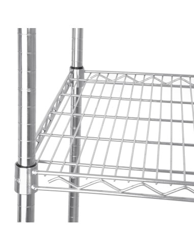 Étagère en kit 4 niveaux Vogue 1525 x 610 mm - 320 kg