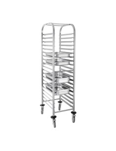Echelle Gastronorme Vogue - 20 bacs GN 1/1 en inox 2