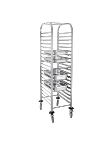 Echelle Gastronorme Vogue - 20 bacs GN 1/1 en inox
