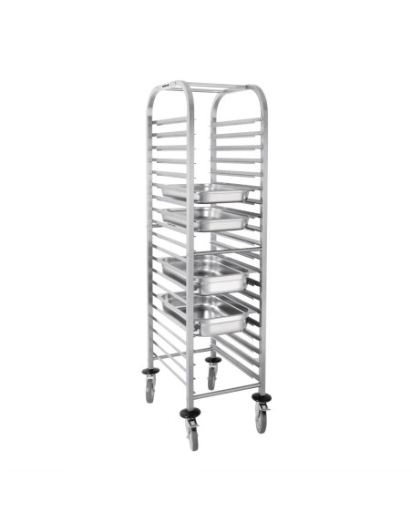 Echelle Gastronorme Vogue - 20 bacs GN 1/1 en inox