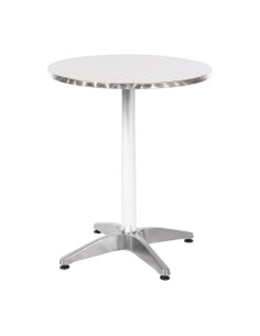 Table bistro ronde Bolero 600mm - inox & aluminium 2