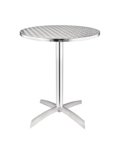 Table à plateau basculant Bolero - inox & aluminium