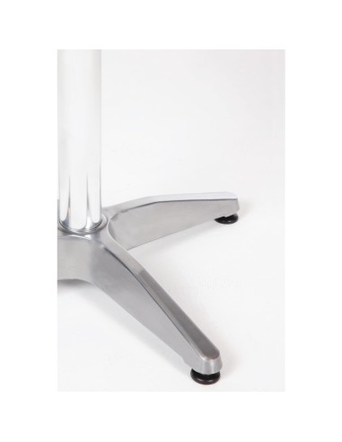 Table bistro ronde Bolero 600mm - inox & aluminium