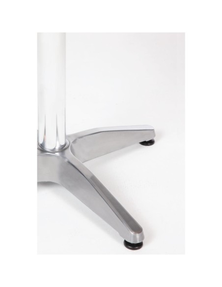 Table bistro ronde Bolero 600mm - inox & aluminium