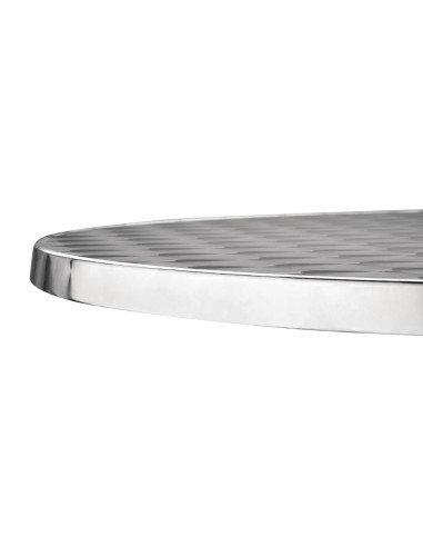 Table à plateau basculant Bolero - inox & aluminium