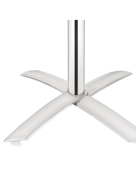 Table à plateau basculant Bolero - inox & aluminium