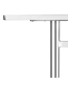 Table Bolero 600mm inox - terrasse et patio 2