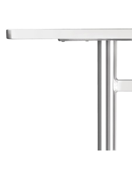Table Bolero 600mm inox - terrasse et patio