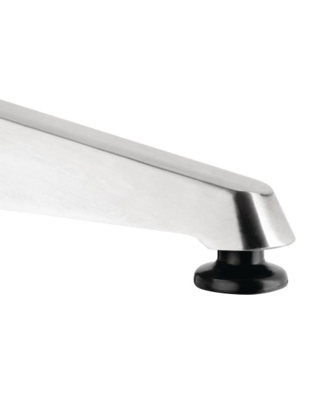 Table ronde en frêne Bolero 800mm - Aluminium et bois