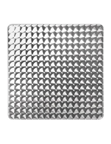 Table bistro carrée Bolero 600mm - inox & aluminium