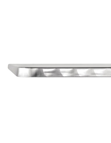 Table bistro carrée Bolero 600mm - inox & aluminium