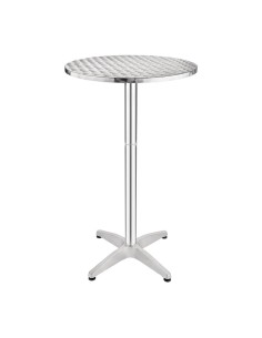 Mange-debout Bolero 600mm - Table haute inox/aluminium