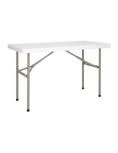 Table pliante Bolero 1220 mm - solide et compacte