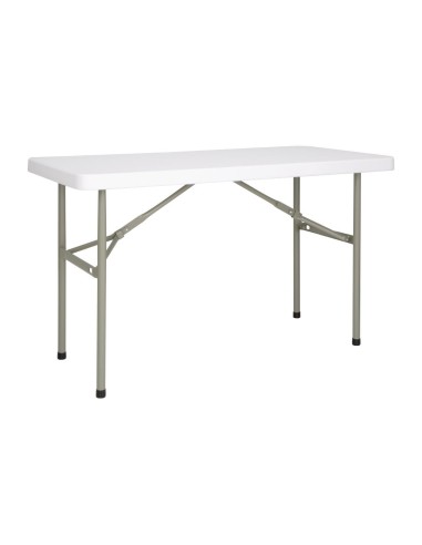 Table pliante Bolero 1220 mm - solide et compacte