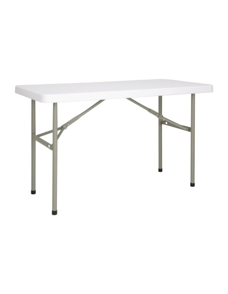 Table pliante Bolero 1220 mm - solide et compacte