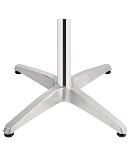 Mange-debout Bolero 600mm - Table haute inox/aluminium